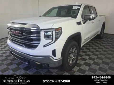 White 2025 GMC Sierra 1500 SLT for sale in Plano, TX