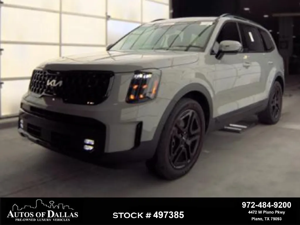 Gray 2024 Kia Telluride SX X-Line for sale in Plano, TX
