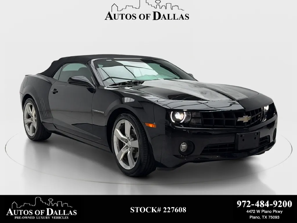 Black 2013 Chevrolet Camaro 2LT for sale in Plano, TX