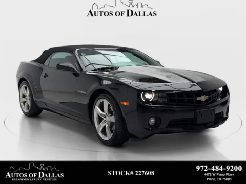 Black 2013 Chevrolet Camaro 2LT for sale in Plano, TX