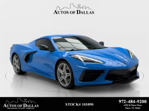 Blue 2024 Chevrolet Corvette Stingray for sale in Plano, TX