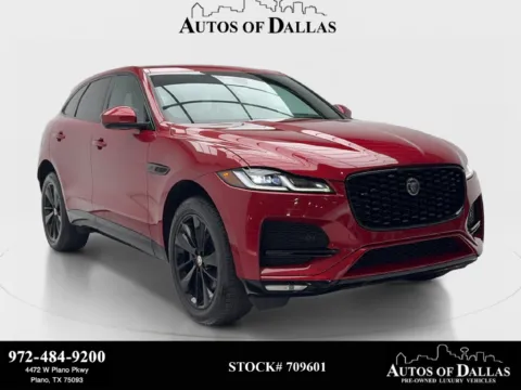 Red 2023 Jaguar F-PACE P250 S for sale in Plano, TX