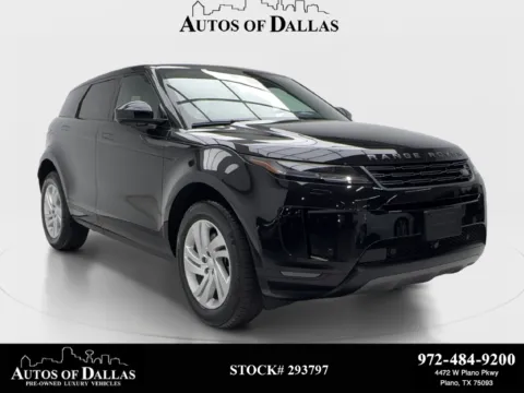 Black 2026 Land Rover Range Rover Evoque S for sale in Plano, TX