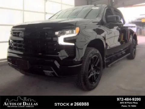 Black 2024 Chevrolet Silverado 1500 RST for sale in Plano, TX