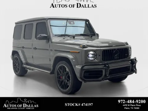 Gray 2023 Mercedes-Benz G-Class G 63 AMG for sale in Plano, TX