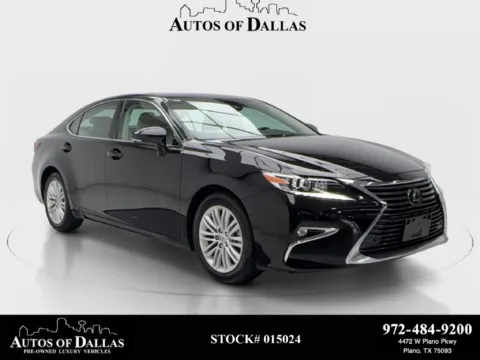 Black 2016 Lexus ES 350 for sale in Plano, TX
