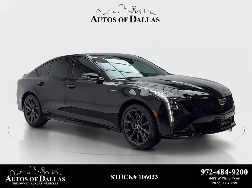 Black 2026 Cadillac CT5 V-Series for sale in Plano, TX