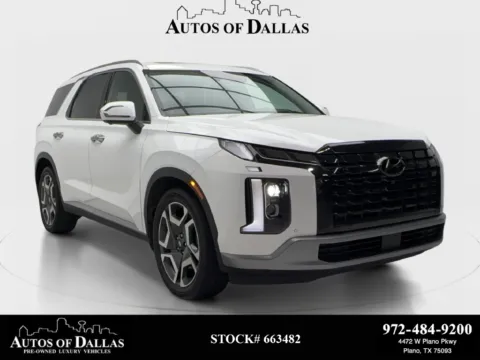 White 2024 Hyundai Palisade Limited for sale in Plano, TX