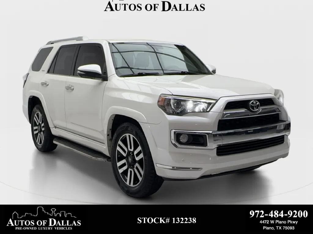 White 2016 Toyota 4Runner Limited for sale in Plano, TX