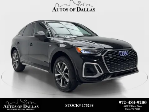 Black 2023 Audi Q5 Sportback 45 S line Premium for sale in Plano, TX