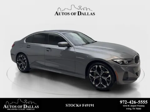 Gray 2025 BMW 3 Series 330i for sale in Plano, TX