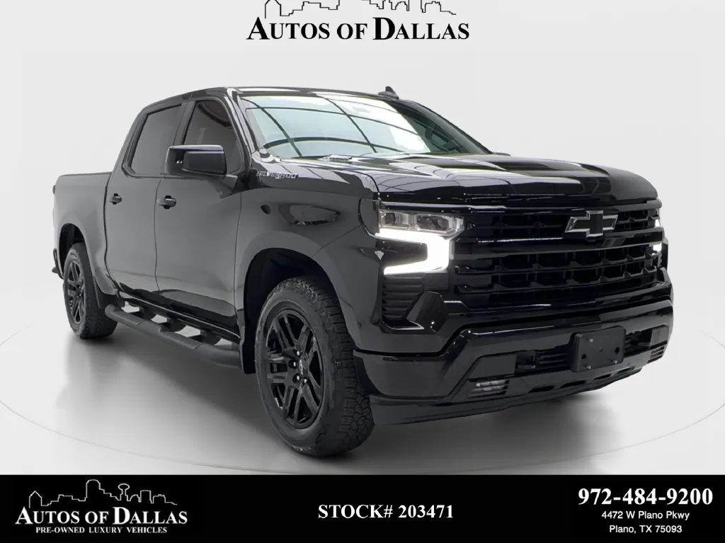 Black 2026 Chevrolet Silverado 1500 RST for sale in Plano, TX