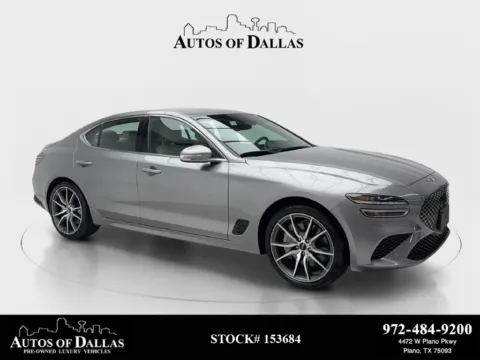 Silver 2025 Genesis G70 2.5T for sale in Plano, TX
