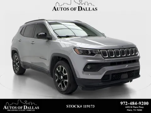 Silver 2022 Jeep Compass Latitude for sale in Plano, TX