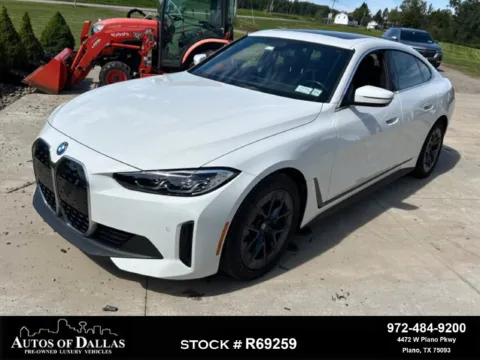 White 2024 BMW i4 eDrive35 for sale in Plano, TX