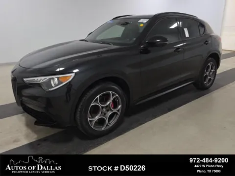 Black 2023 Alfa Romeo Stelvio Sprint for sale in Plano, TX