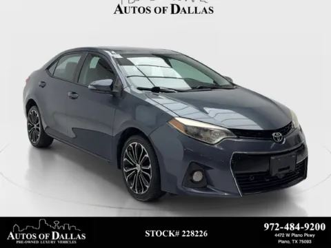 Gray 2015 Toyota Corolla S Plus for sale in Plano, TX