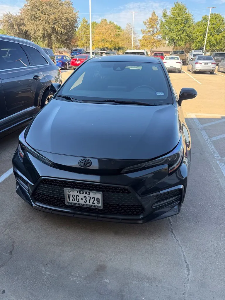 Black 2022 Toyota Corolla SE for sale in Plano, TX
