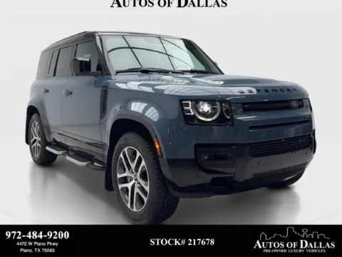 Blue 2023 Land Rover Defender 110 X-Dynamic SE for sale in Plano, TX