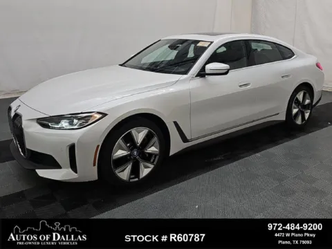 White 2024 BMW i4 eDrive35 for sale in Plano, TX
