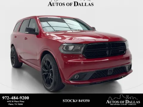 Red 2015 Dodge Durango R/T for sale in Plano, TX