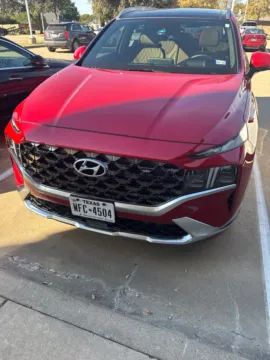 Red 2023 Hyundai Santa Fe Calligraphy for sale in Plano, TX