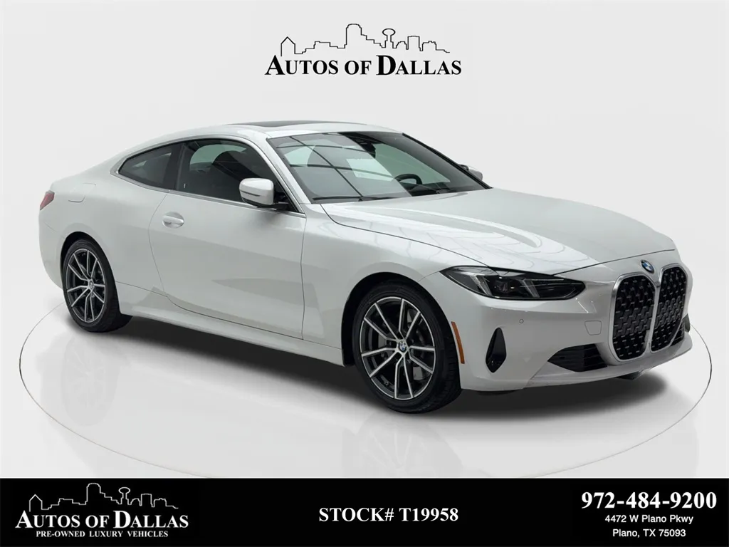 2025 BMW 4 Series 430i SPORT LINE,NAV,CAM,SUNROOF,BLIND SPOT,HEADS U for sale in Plano, TX