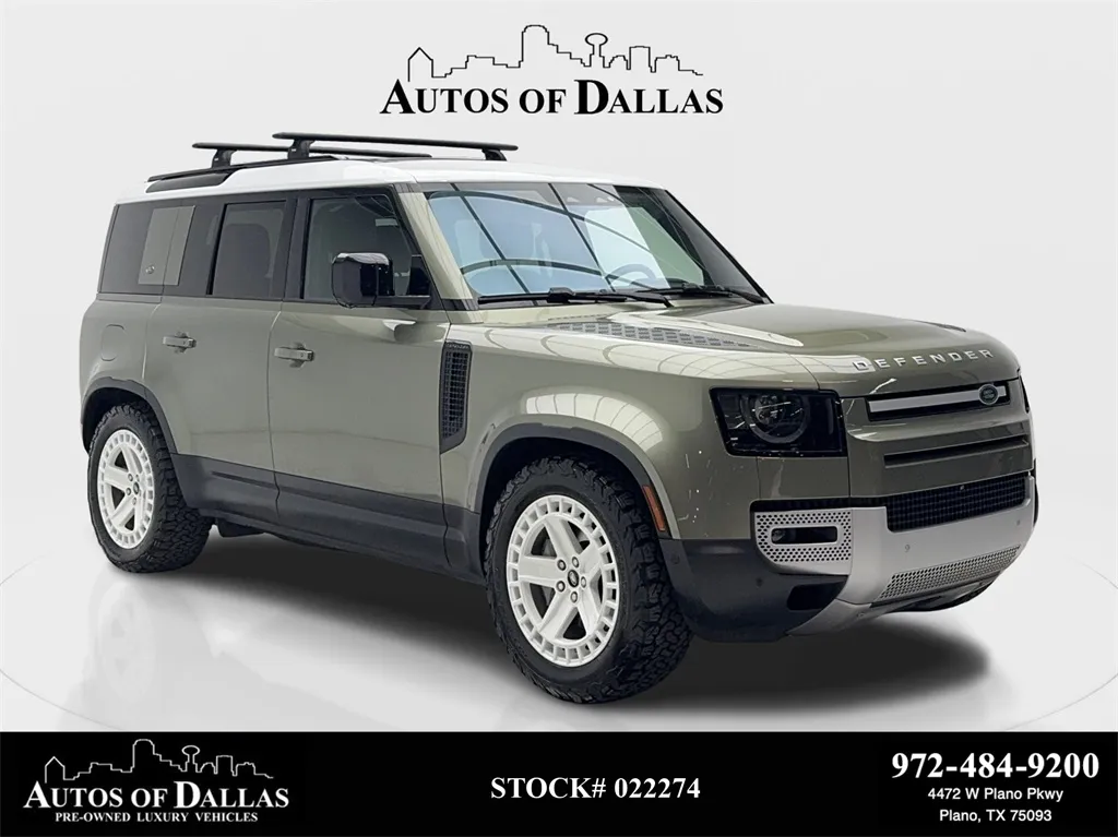 2020 Land Rover Defender 110 SE NAV,CAM,PANO,HTD STS,BLIND SPOT,20" WLS for sale in Plano, TX