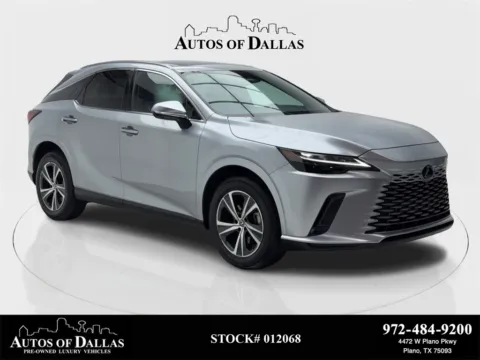 Silver 2023 Lexus RX 350 Premium NAV,CAM,SUNROOF,CLMT STS,BLIND SPOT for sale in Plano, TX