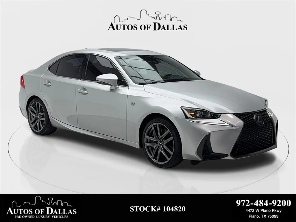 2020 Lexus IS 300 CAM,SUNROOF,CLMT STS,BLIND SPOT,18" WLS for sale in Plano, TX