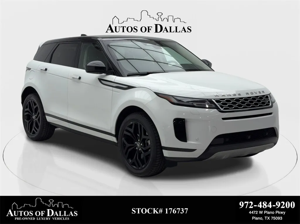 2022 Land Rover Range Rover Evoque S NAV,CAM,PANO,HTD STS,BLIND SPOT,20" WLS for sale in Plano, TX