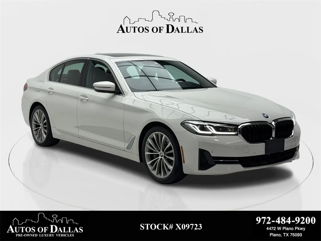 2021 BMW 5 Series 530i SPORT LINE,NAV,CAM,SUNROOF,HEADS UP,19" WLS for sale in Plano, TX