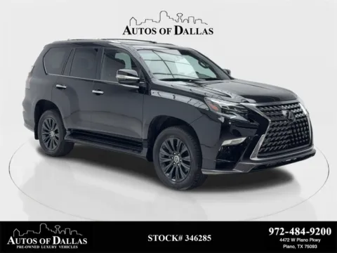 Black 2023 Lexus GX 460 Premium NAV,CAM,SUNROOF,CLMT STS,BLIND SPOT,3R for sale in Plano, TX