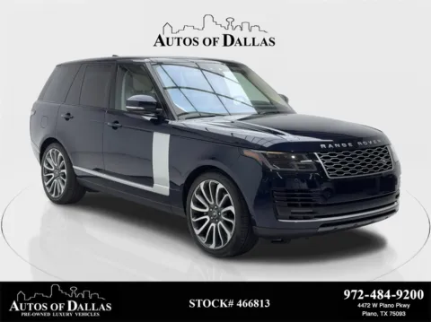 Blue 2022 Land Rover Range Rover Westminster NAV,CAM,PANO,CLMT STS,22" WHLS for sale in Plano, TX