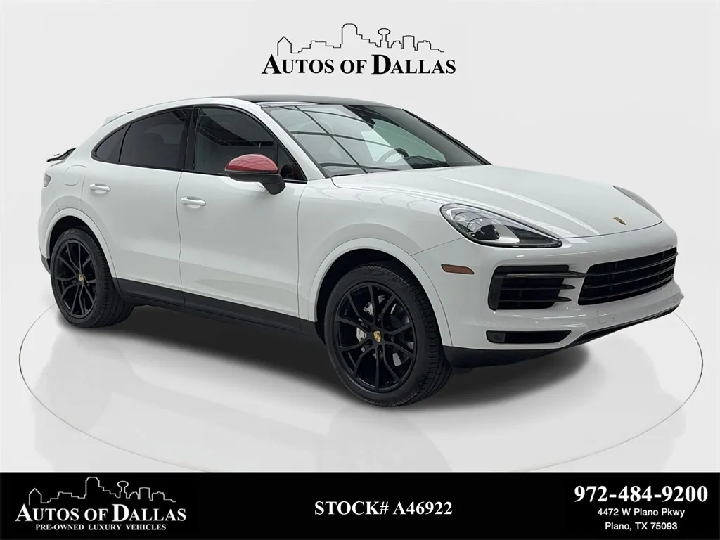 2020 Porsche Cayenne Coupe NAV,CAM,PANO,HTD STS,BLIND SPOT,21" WHLS for sale in Plano, TX