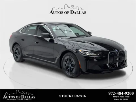 Black 2024 BMW i4 eDrive35 NAV,CAM,SUNROOF,HTD STS,BLIND SPOT for sale in Plano, TX