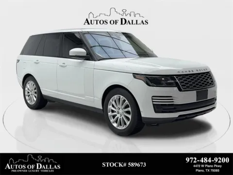 White 2020 Land Rover Range Rover HSE for sale in Plano, TX