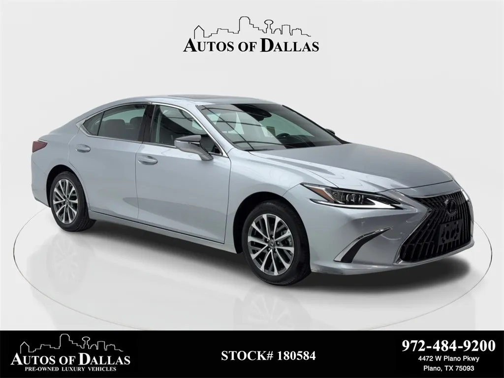 Silver 2024 Lexus ES 350 CAM,SUNROOF,CLMT STS,BLIND SPOT,17" WLS for sale in Plano, TX