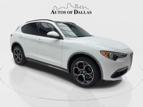 Photos of 2022 Alfa Romeo Stelvio Ti NAV,CAM,PANO,HTD STS,BLIND SPOT,20" WLS for sale in Plano, TX at Autos of Dallas - Plano
