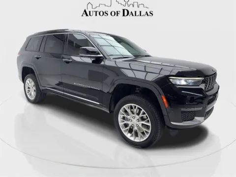 Photos of 2021 Jeep Grand Cherokee L Summit NIGHT VISION,NAV,CAM,PANO,CLMT STS,3RD ROW for sale in Plano, TX at Autos of Dallas - Plano
