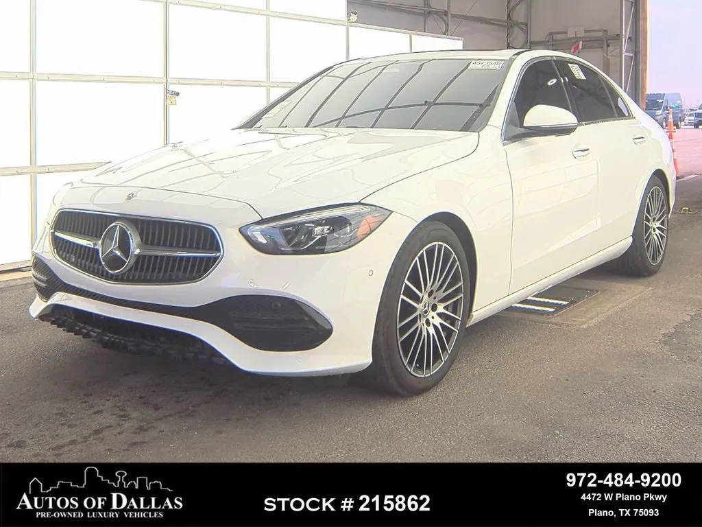 2024 Mercedes-Benz C-Class C 300 NAV,CAM,SUNROOF,HTD STS,BLIND SPOT,18" WLS