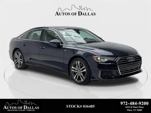 Blue 2022 Audi A6 3.0T Premium NAV,CAM,SUNROOF,HTD STS,BLIND SPOT,19 for sale in Plano, TX