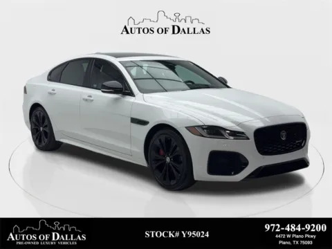 White 2024 Jaguar XF R-Dynamic SE NAV,CAM,PANO,HTD STS,BLIND SPOT for sale in Plano, TX
