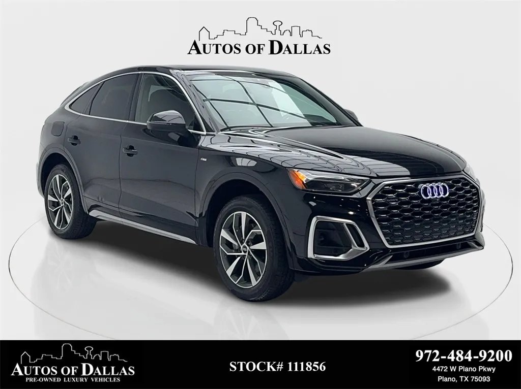2023 Audi Q5 Sportback 45 S line Premium Plus NAV,CAM,PANO,BLIND SPOT