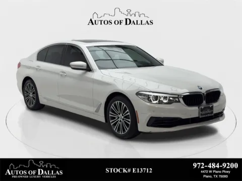 White 2020 BMW 5 Series 530i xDrive for sale in Plano, TX