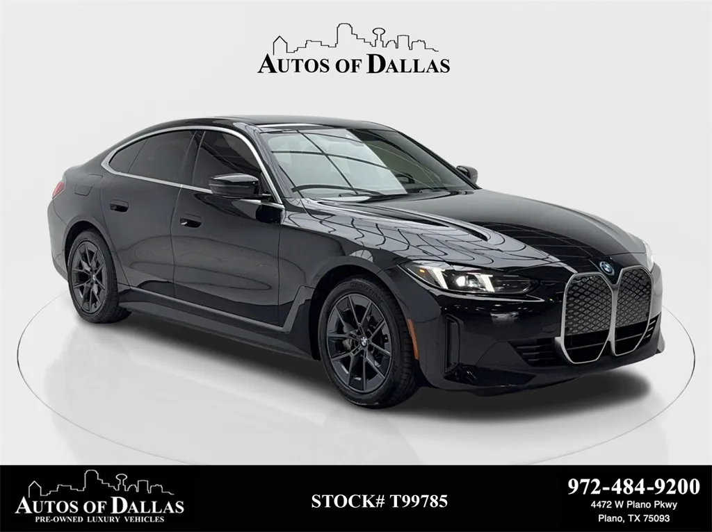 2025 BMW i4 eDrive40 NAV,CAM,SUNROOF,HTD STS,BLIND SPOT,18" WL