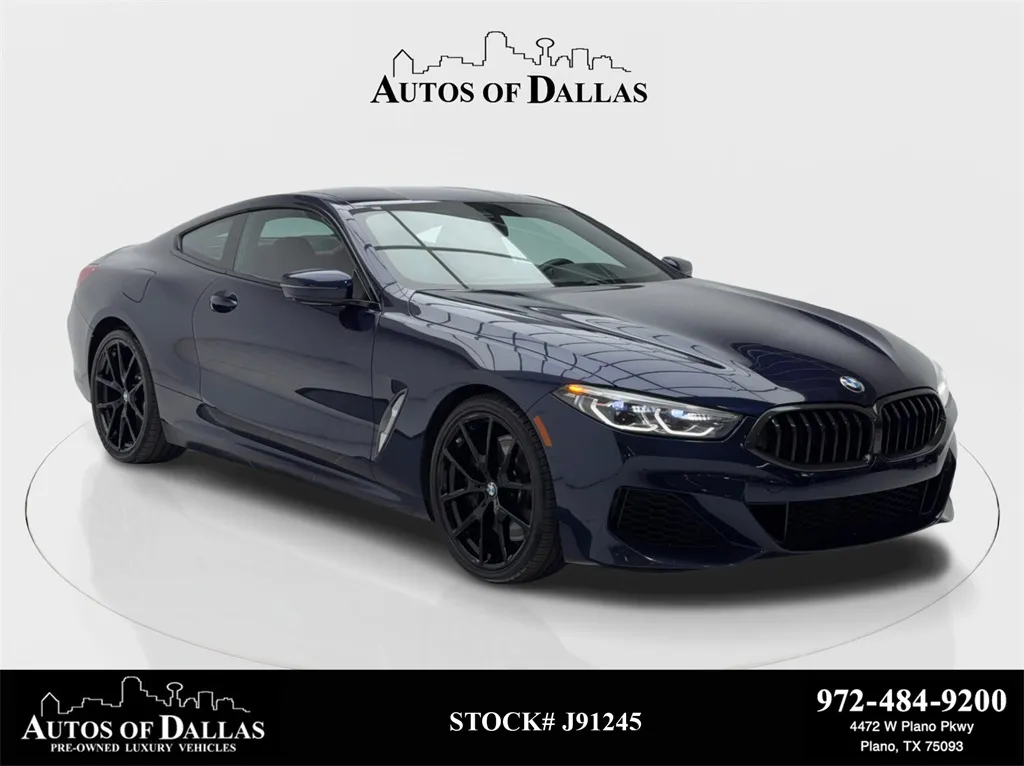 2022 BMW 8 Series 840i M SPORT,NAV,CAM,CLMT STS,HEADS UP,20" WLS for sale in Plano, TX