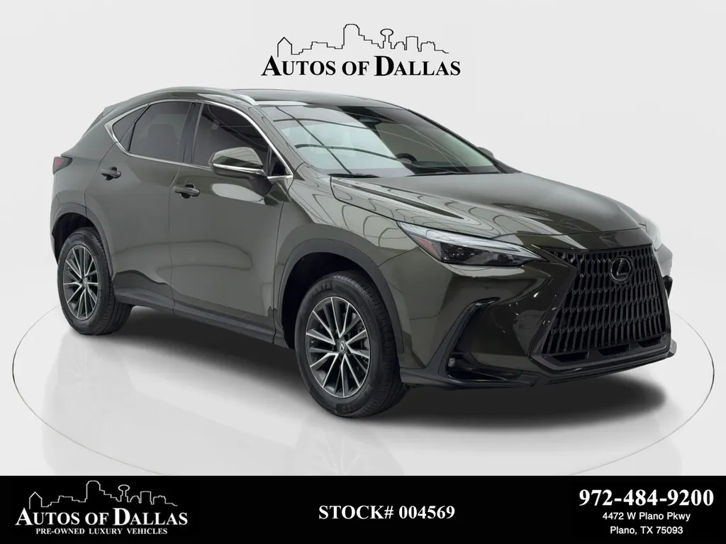 Green 2022 Lexus NX 350 Premium NAV,CAM,SUNROOF,CLMT STS,BLIND SPOT for sale in Plano, TX