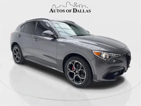 Photos of 2022 Alfa Romeo Stelvio Veloce NAV,CAM,PANO,HTD STS,BLIND SPOT,20" WLS for sale in Plano, TX at Autos of Dallas - Plano