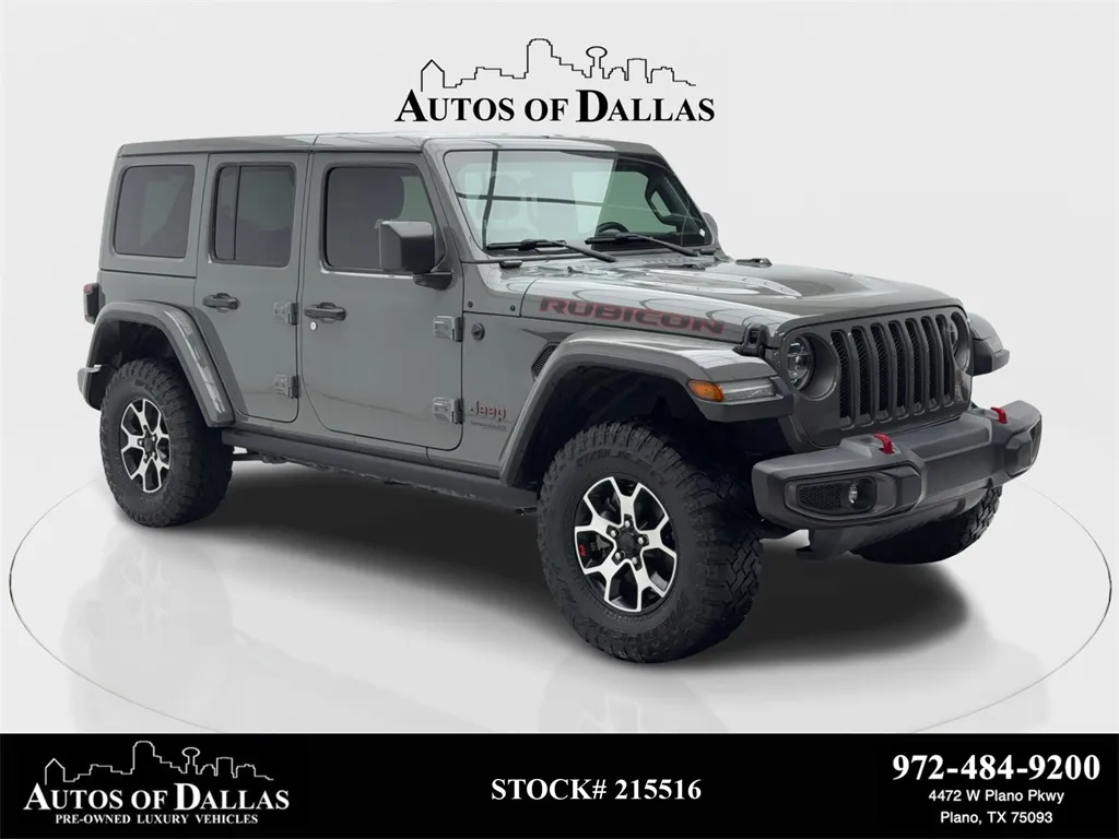 2020 Jeep Wrangler Unlimited Rubicon CAM,PARK ASST,BLIND SPOT,17" WHL